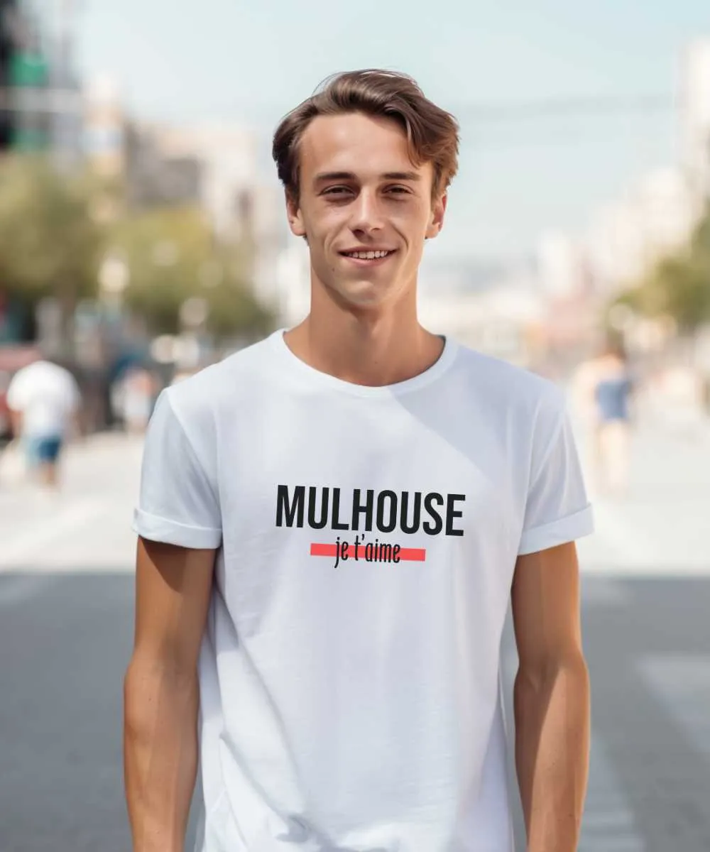 T-Shirt Mulhouse je t'aime