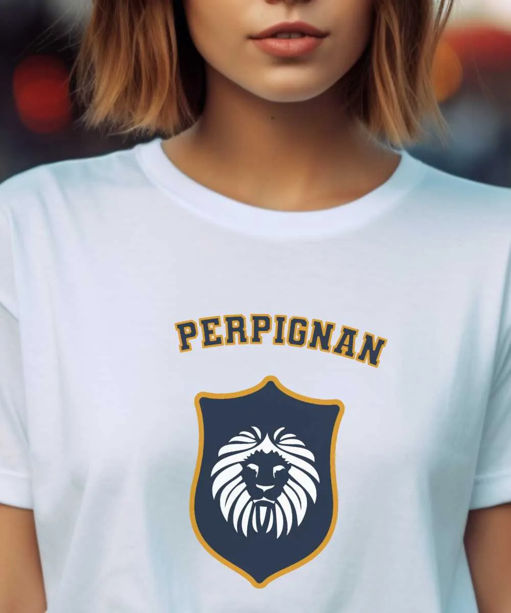 T-Shirt Perpignan blason