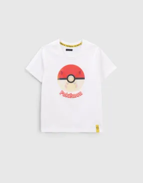 T-shirt POKEMON visuel Pokeball lenticulaire garçon