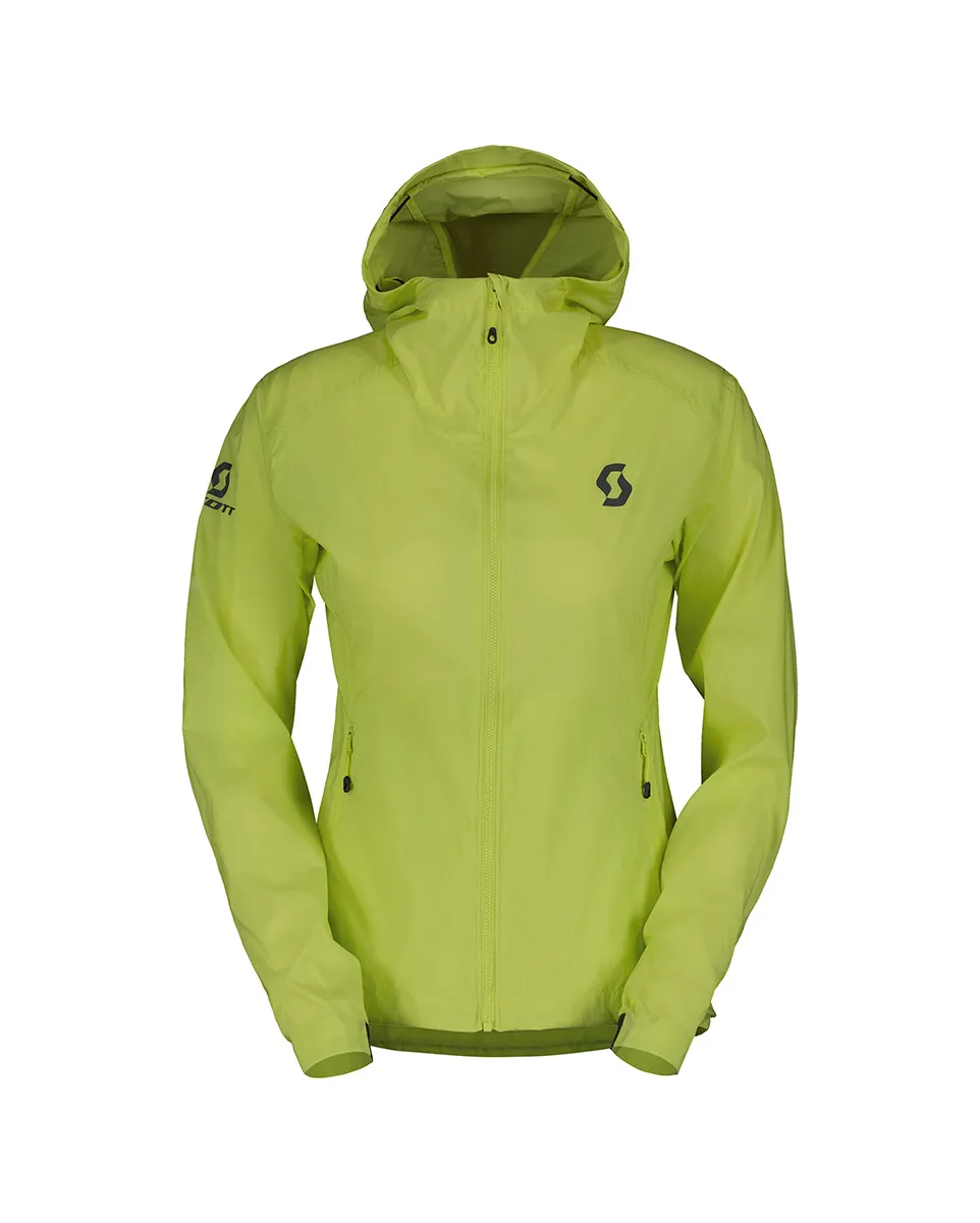 Veste coupe-vent Femme EXPLORAIR LIGHT WB Jaune