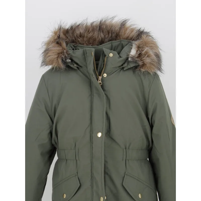 Veste d'hiver parka marlin south kaki fille - Name It | wimod