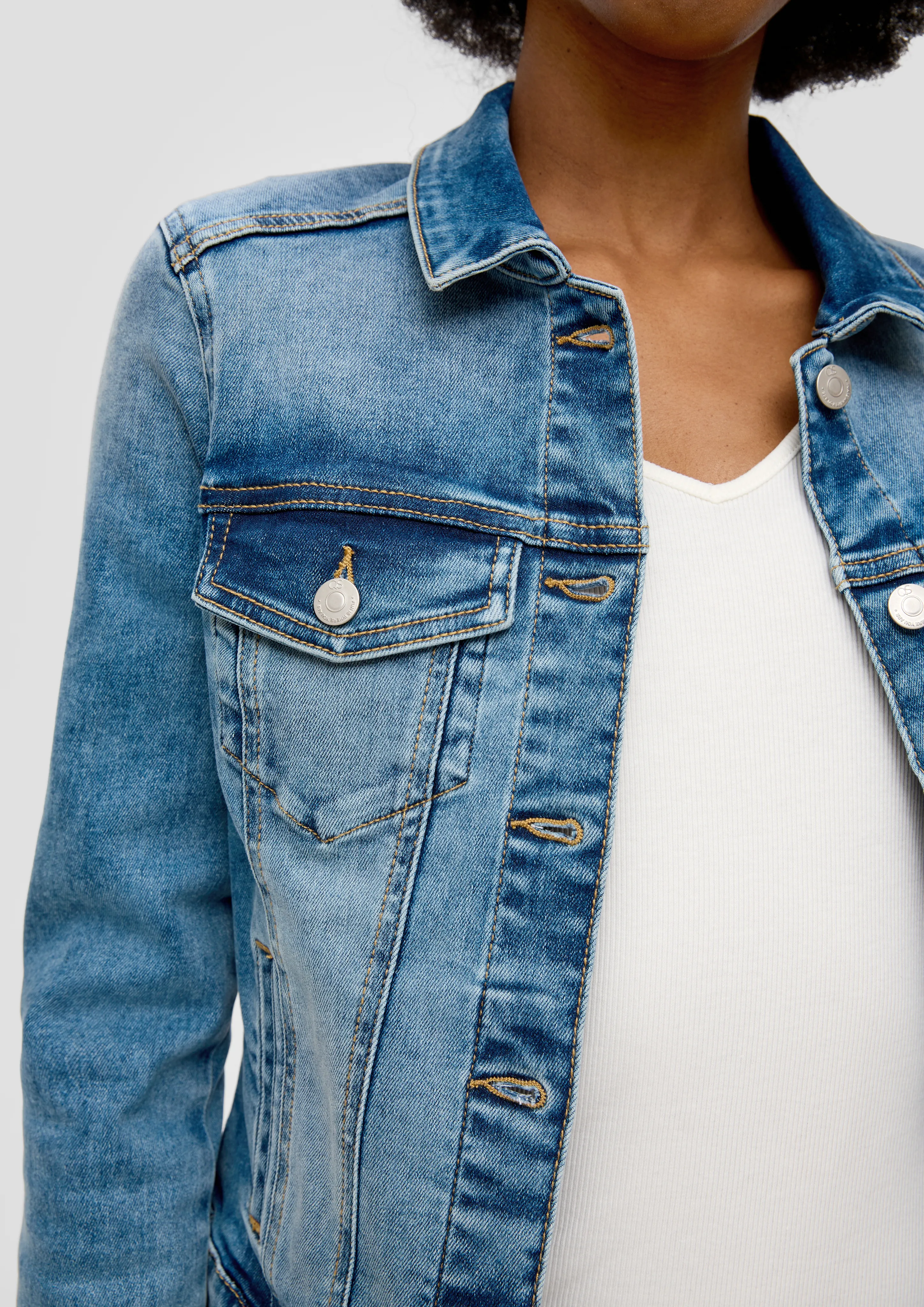 Veste en jean classique