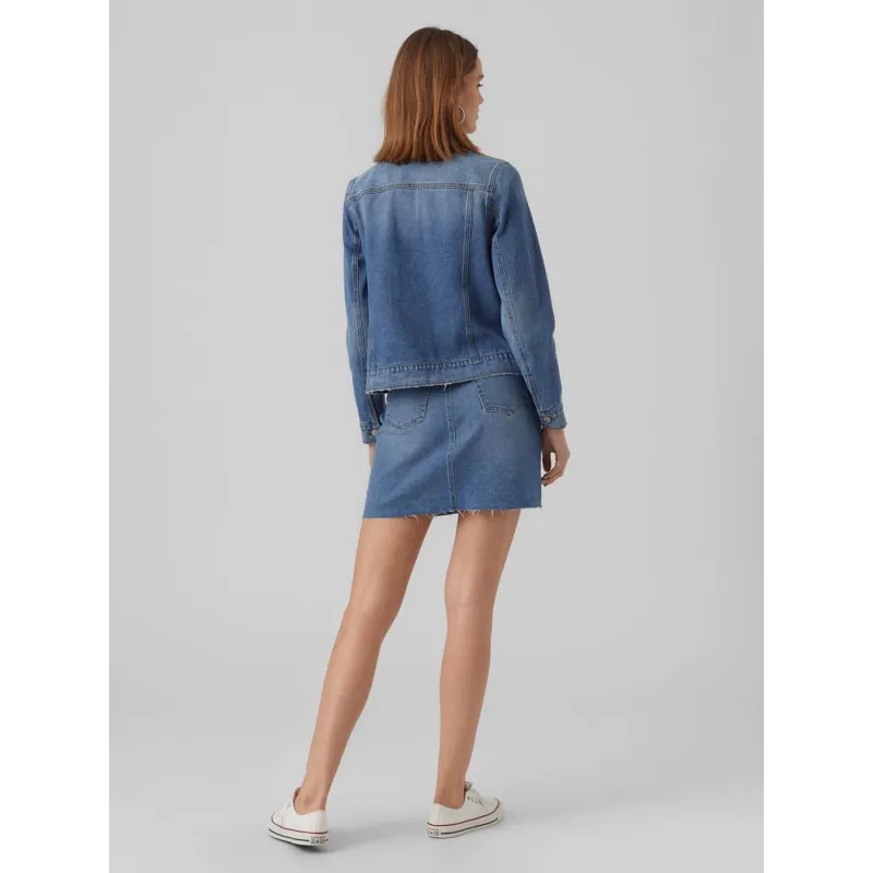 Veste en jean zorica bleu femme - Vero Moda | wimod