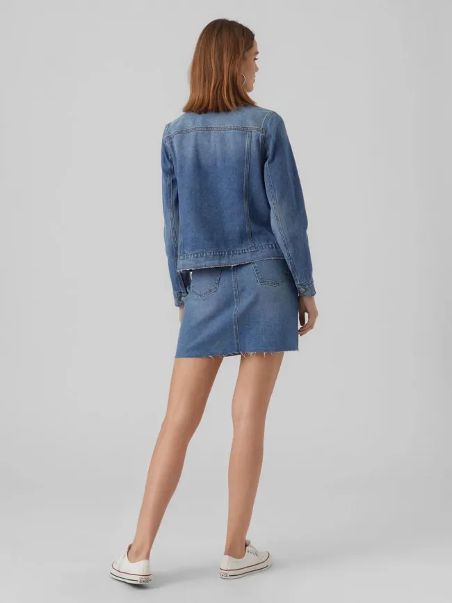 Veste en jean zorica bleu femme - Vero Moda | wimod