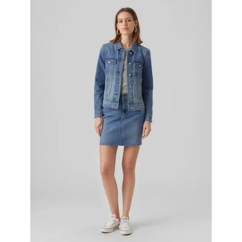 Veste en jean zorica bleu femme - Vero Moda | wimod