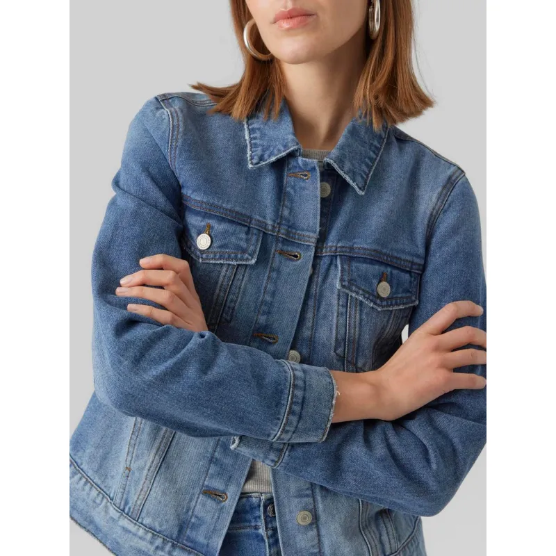 Veste en jean zorica bleu femme - Vero Moda | wimod