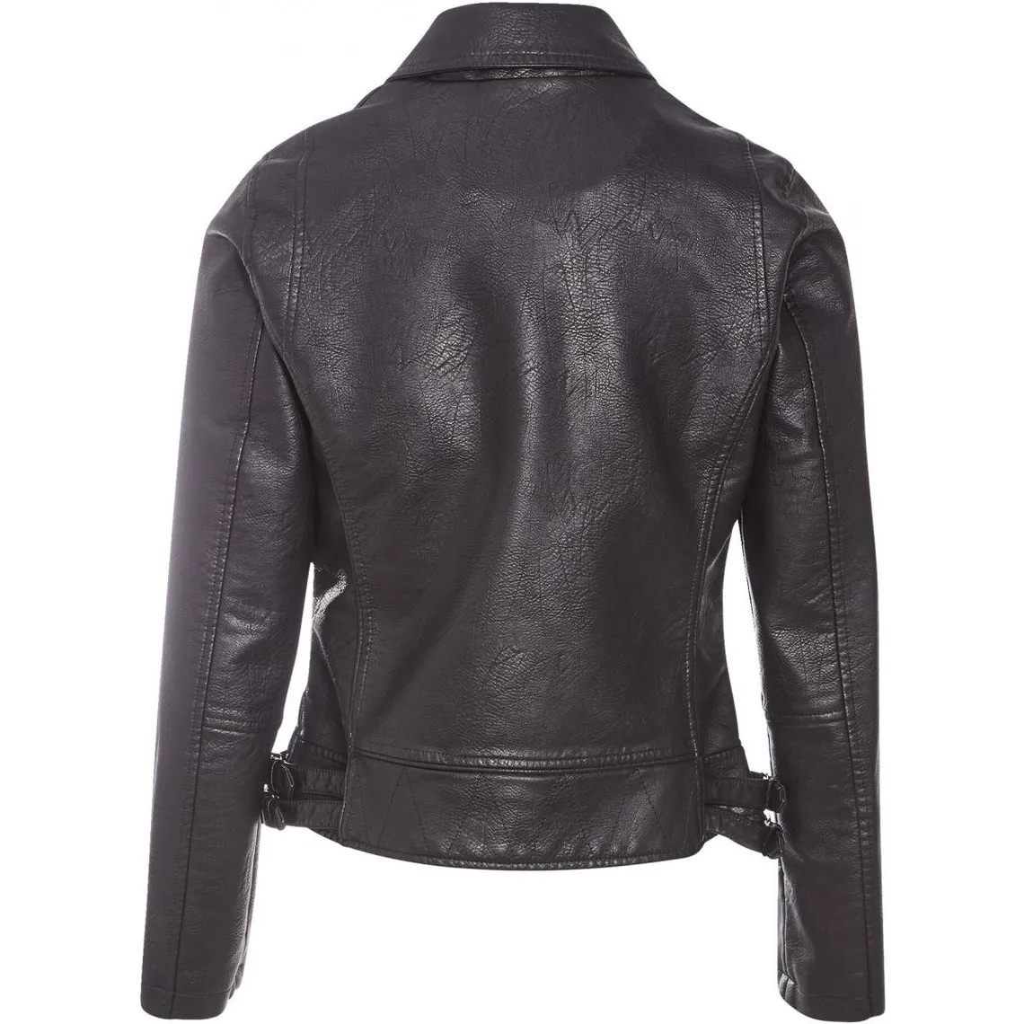 Veste esprit biker droite | Veste en cuir / simili cuir 3 SUISSES