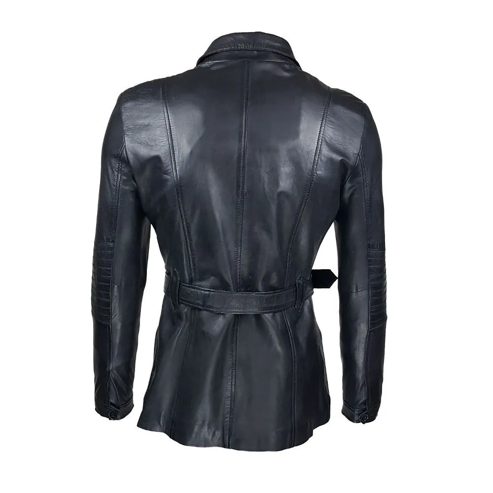 veste femme cuir clyde