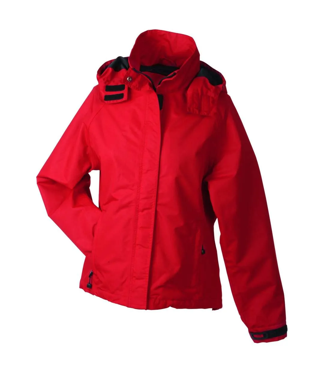 Veste hiver coupe vent imperméable femme JN1011 - rouge