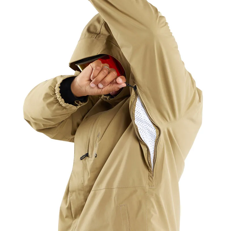 Veste Snow Volcom Dua Insulated Gore-Tex Dark Khaki