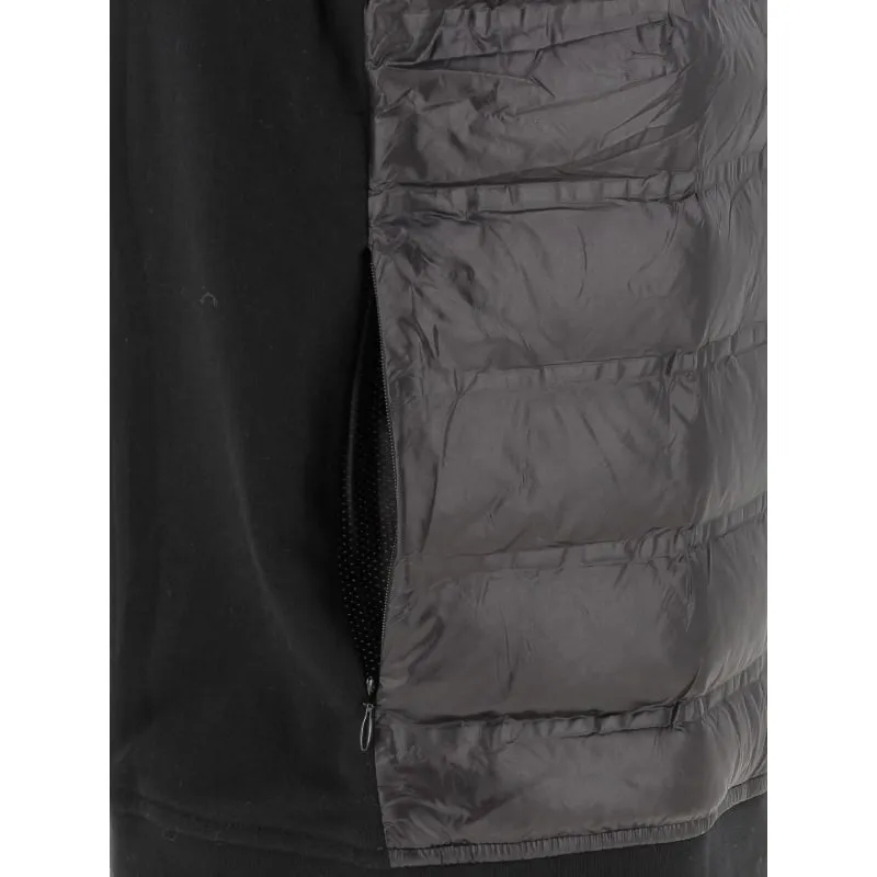 Veste sweat molleton noir homme - Serge Blanco | wimod