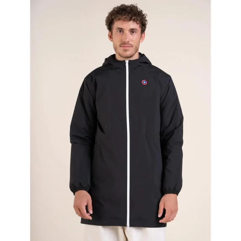 Veste sweat molleton noir homme - Serge Blanco | wimod