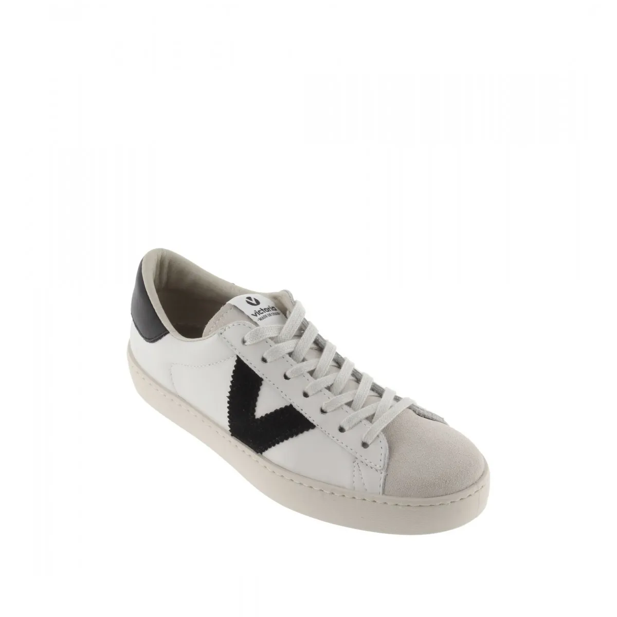 Victoria - Baskets blanches et noires mixtes