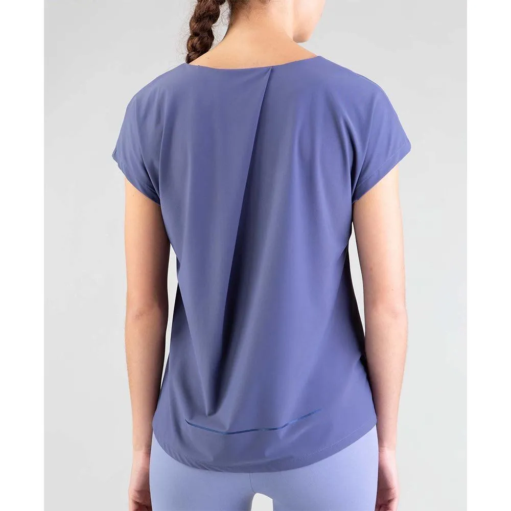 Vêtements de sport AERTH Femme | Tee-shirt de running confortable et élégant AERTH Classic Tee W Steel Blue pour femme | AEW320C