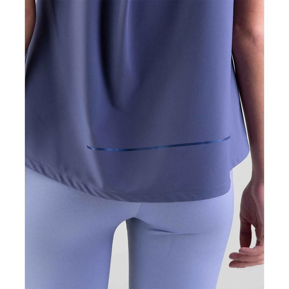 Vêtements de sport AERTH Femme | Tee-shirt de running confortable et élégant AERTH Classic Tee W Steel Blue pour femme | AEW320C