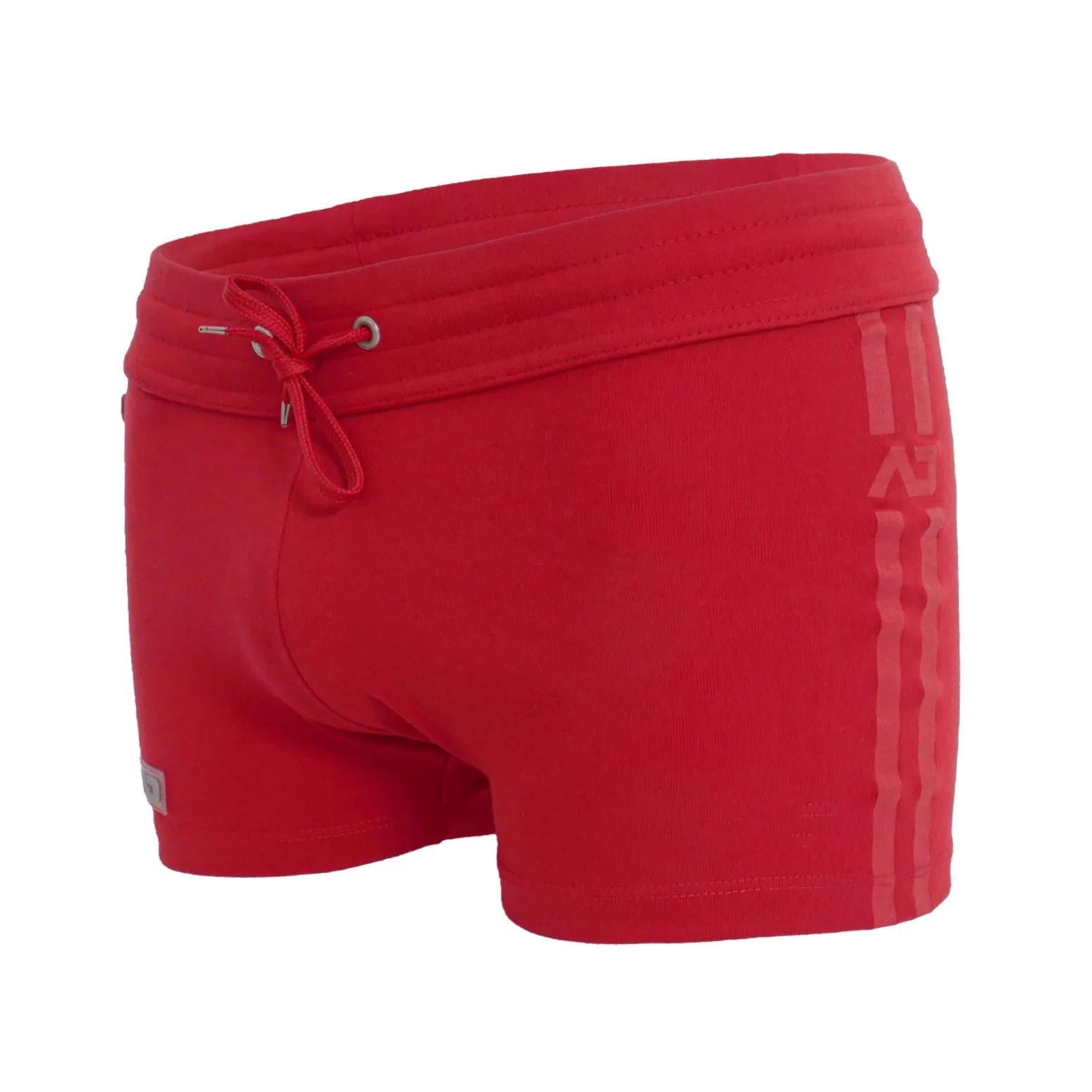 Zip pocket sports short - rouge - ADDICTED : vente short homme ADDI...